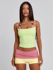 Jacqueline Top Lime