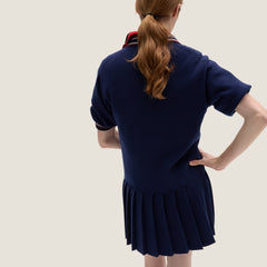 MiuMiu Wool and Cashmere Polo Dress #380350
