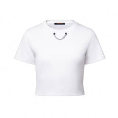 Louis Vuitton Spray-painted Effect Crop Top #386076