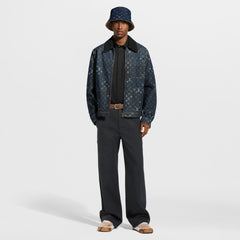 LOUIS VUITTON Monogram Denim Workwear Jacket #387216