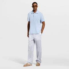 LOUIS VUITTON Monogram French Terry Polo Shirt #383441