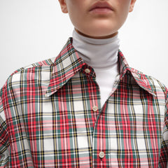 CELINE SHIRT IN TARTAN COTTON #386082