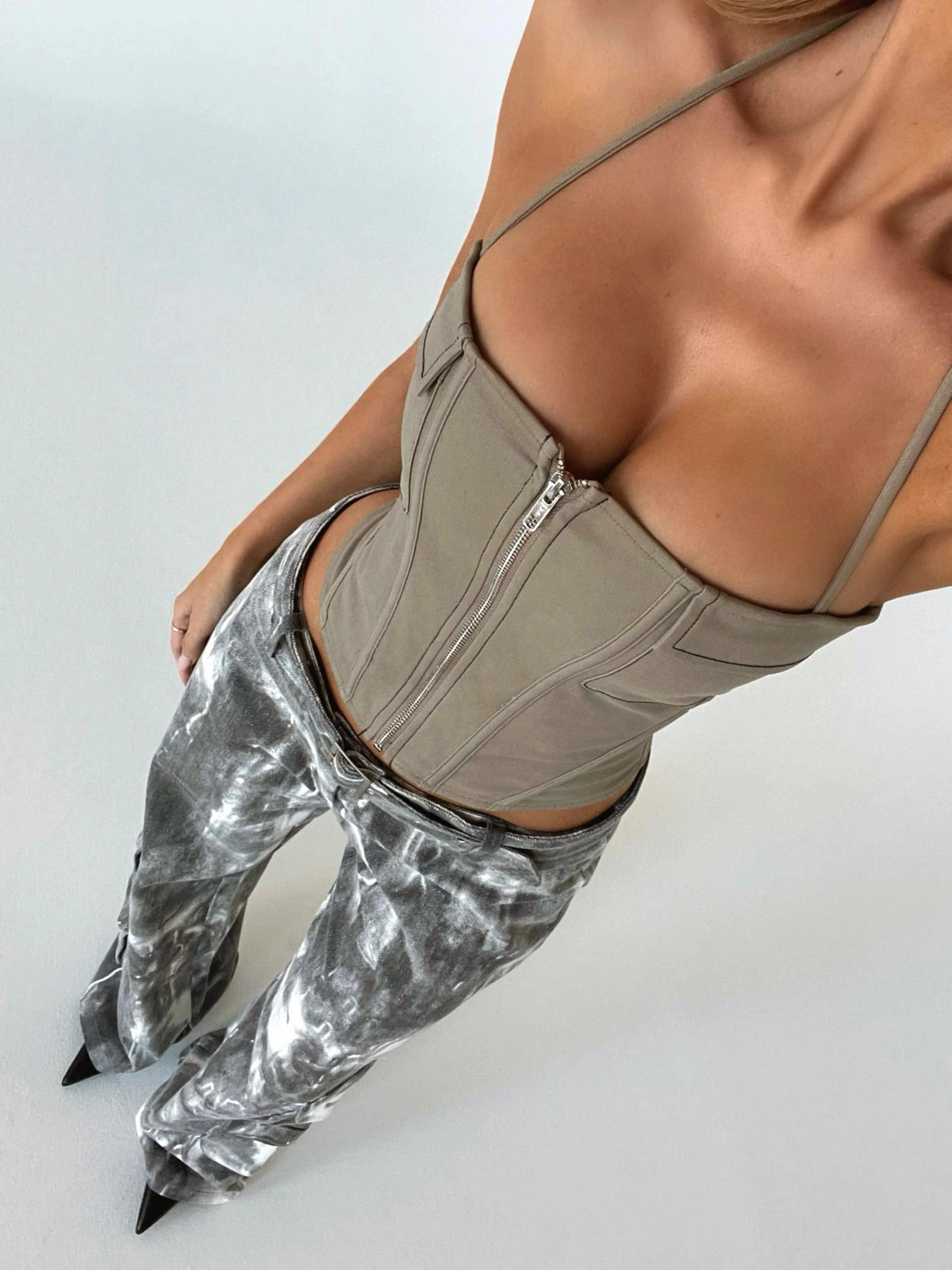 Serene Top Taupe
