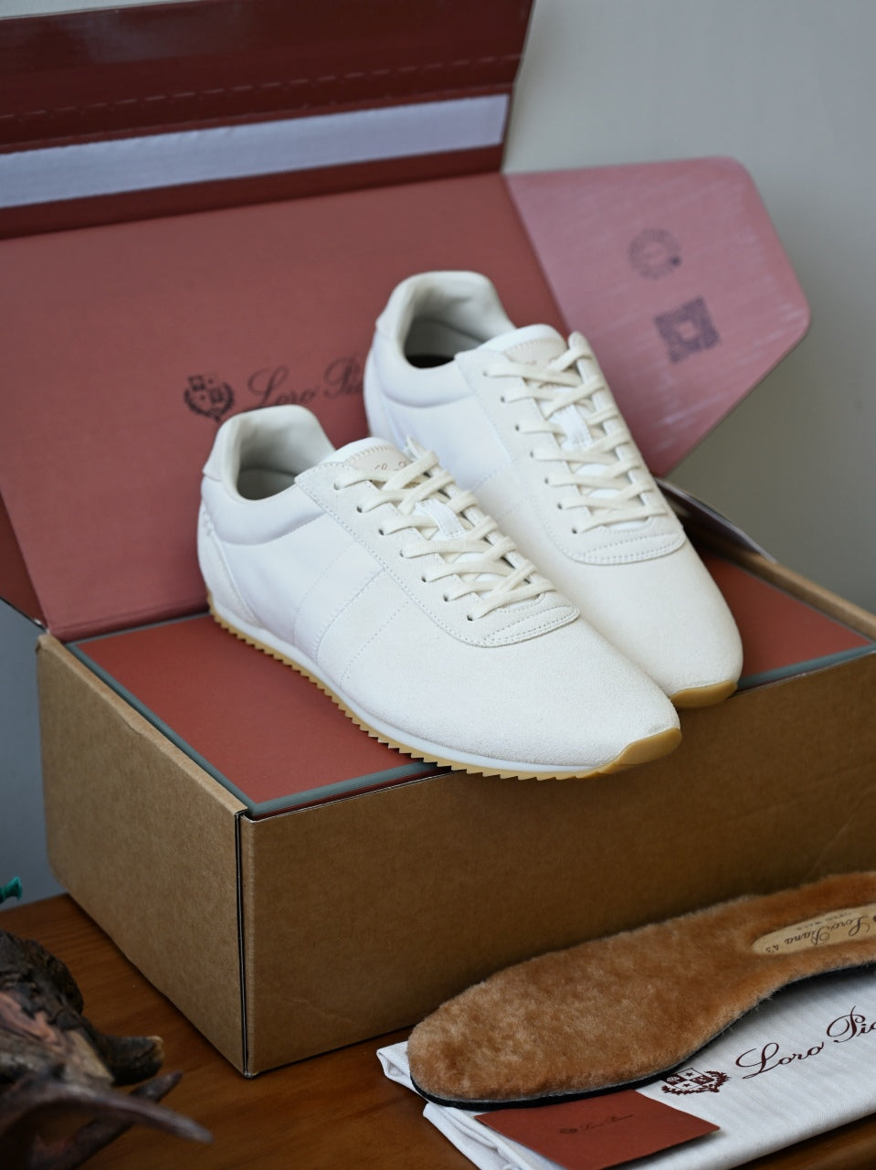 Loro Piana Fast Walk Sneaker Microfibre Autunno Planet Low Top #393909