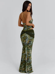 Clarisse Maxi Skirt Ecru Wings