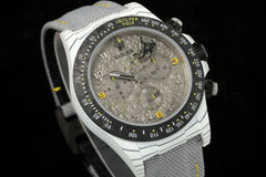 NIGO Rolex Men's Translucent Astronaut 3-D Embossed Moon Dial Mechanical Watch #nigo72539