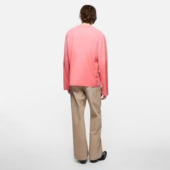Acne Studios Sprayed 1996 Logo T-shirt Tango Pink #387842