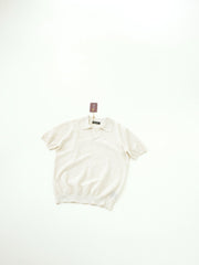 Loro Piana Cerulean Fusion Linen Silk Savan Polo_shirt Smart Casual Men's T-shirts #386302