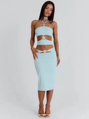 Zaniah Crop Top Mint