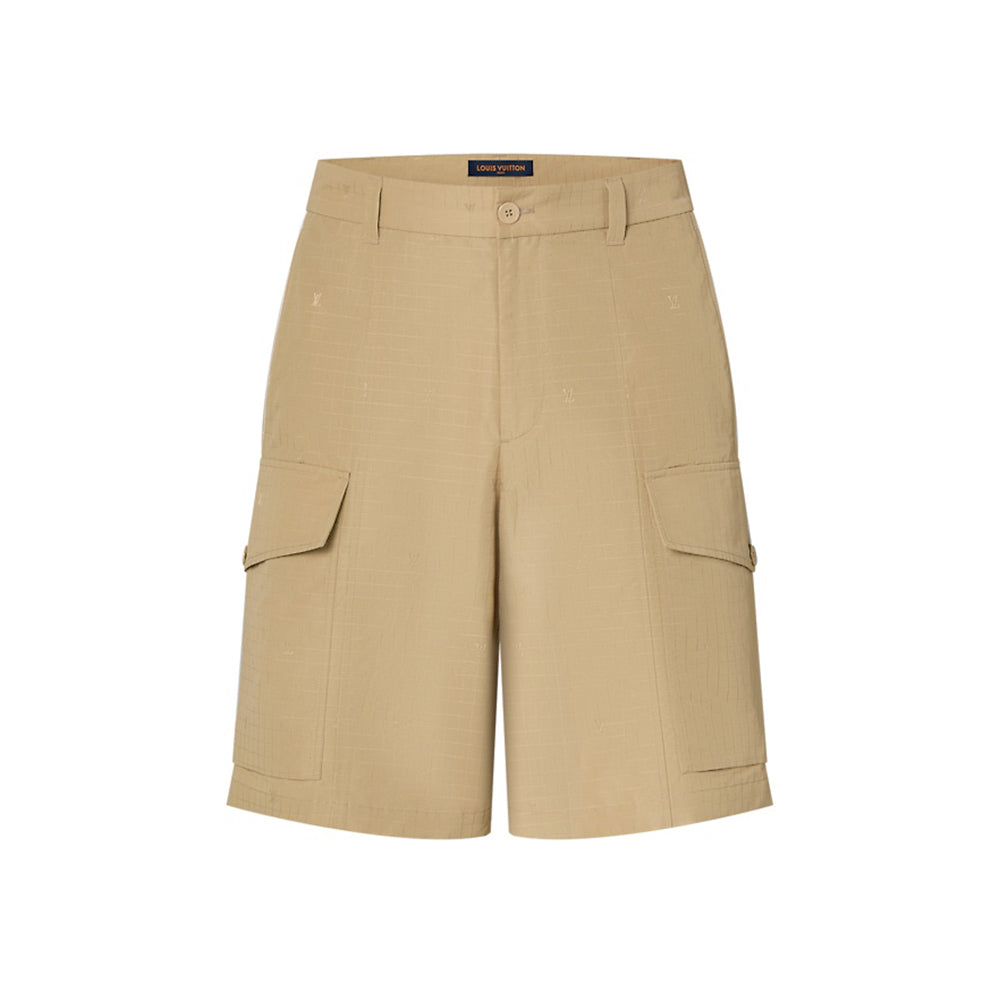 LOUIS VUITTON LV RIPSTOP Technical Cotton Cargo Shorts #238589