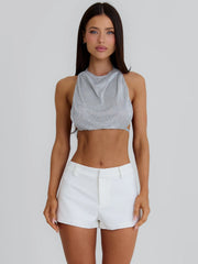 Heidy Shorts White