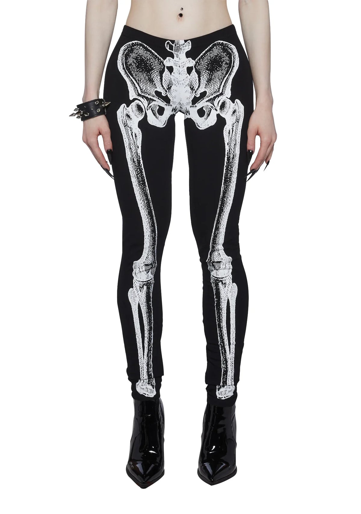 Bone Rattler Low-Rise Leggings