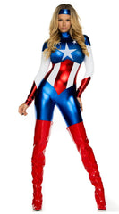 Astonishing Allegiance Sexy Hero Costume - Image 2