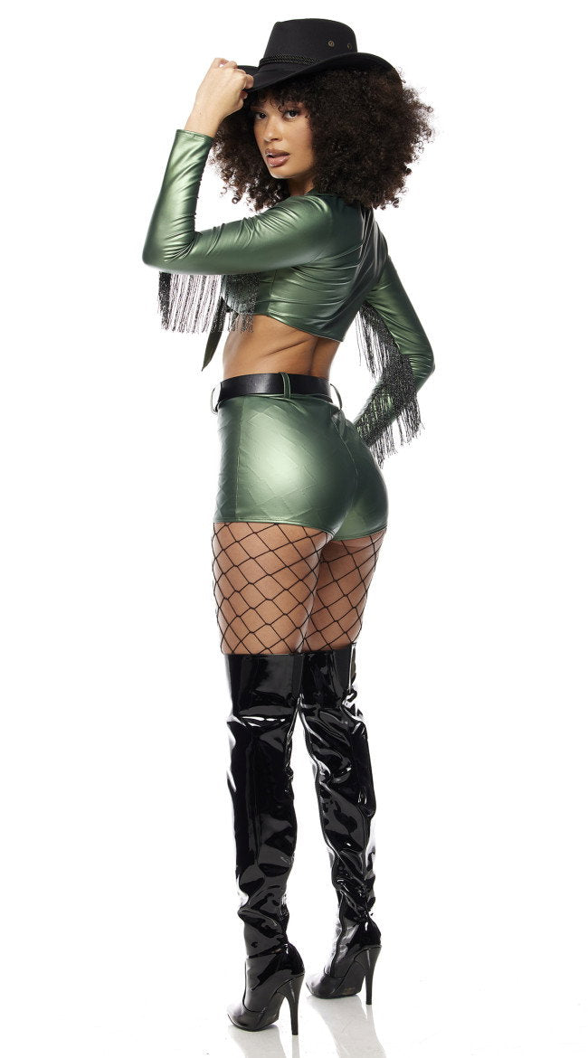 Yee Haw Cowgirl Costume - Image 2