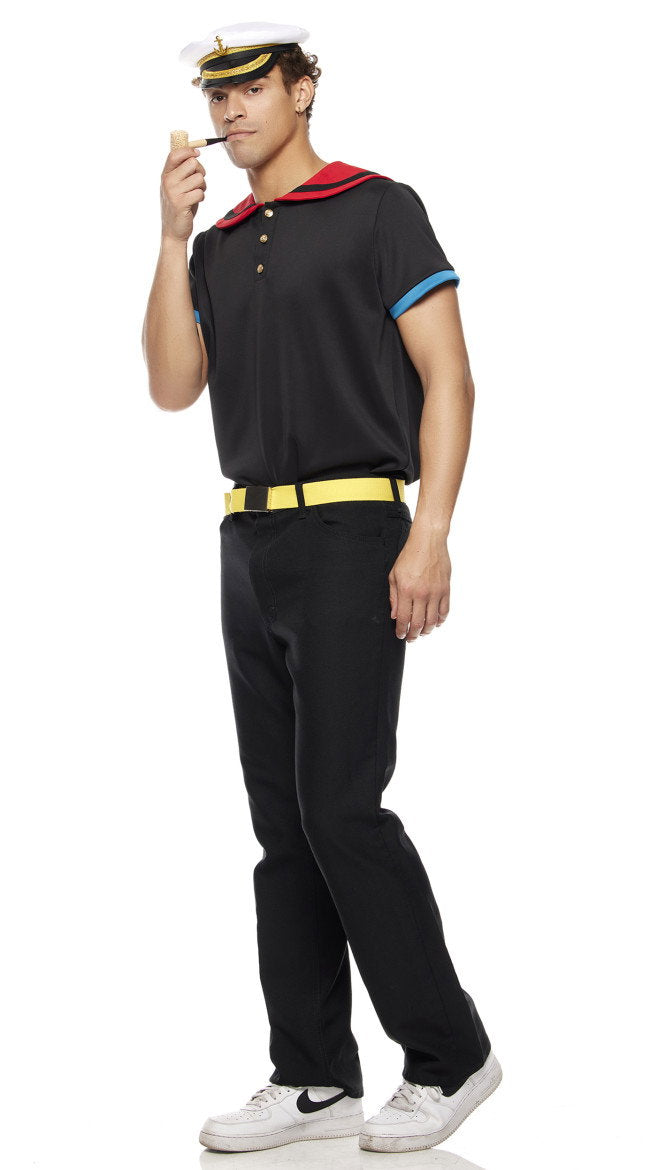 The Sailor Man Men's Cartoon Character Costume - Image 3